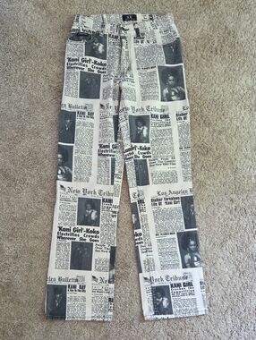 Karl Kani Newspaper Jeans 8